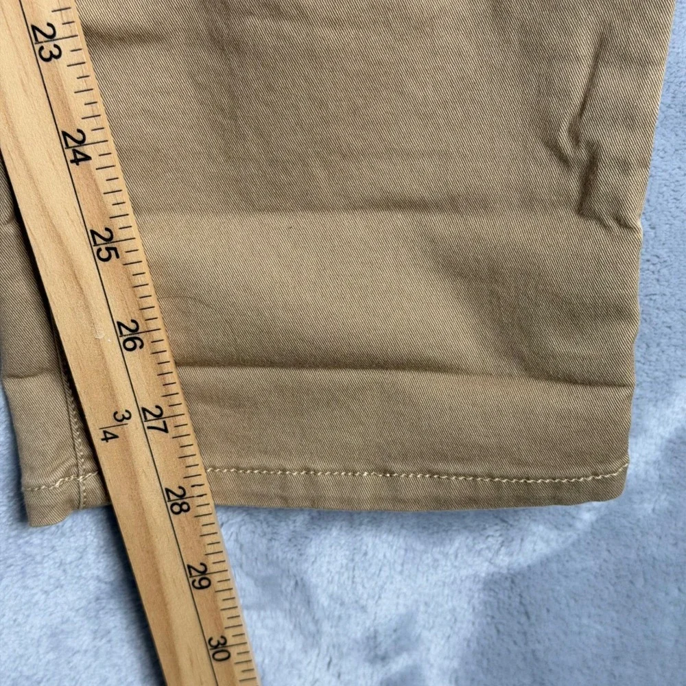 New Gap Broken In Khaki Pants Womens 8 Tan Straight Leg Preppy‎ Business Casual